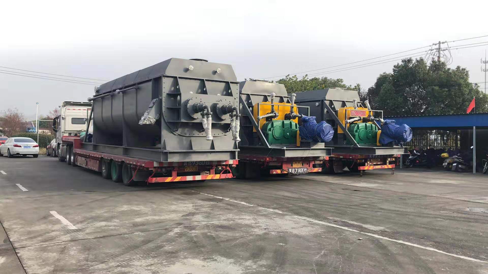 10月10日J(rèn)YS-300型漿葉干燥機(jī)發(fā)貨！